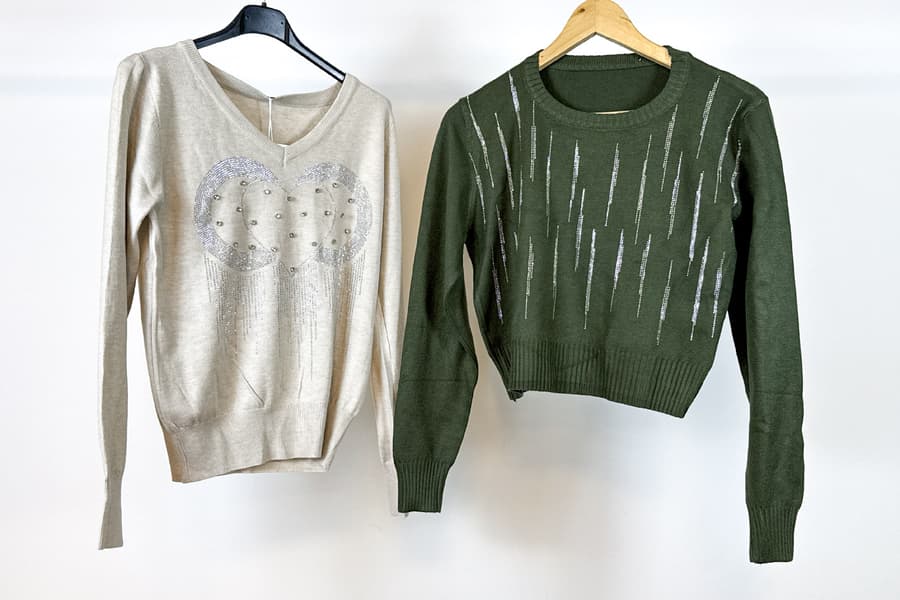 2 Damen Pullover Jack Berry, Gr. TU